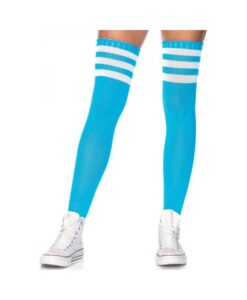 Athlete Thigh Hi 3 Stripe Os Blue