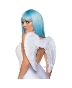 Marabou Trim Wings O/s White