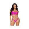 Rainbow Net Tank Mini Dress Os