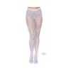 Butterfly Net Tights Os White