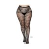 Butterfly Net Tights 1x/2x Black
