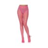 Jumbo Pothole Net Tights Os Neon Pink