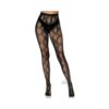 Python Net Tights Os Black