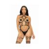 Convert V/l Heart Harn Teddy Lg Blk
