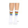 Pride Crew Socks Os Rainbow