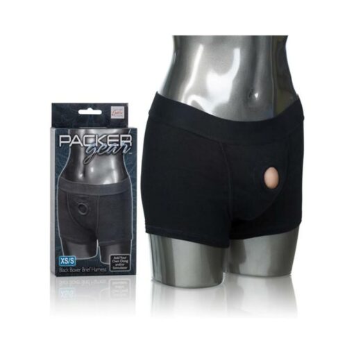 Packer Gear Black Boxer Harness XS/S - Image 2