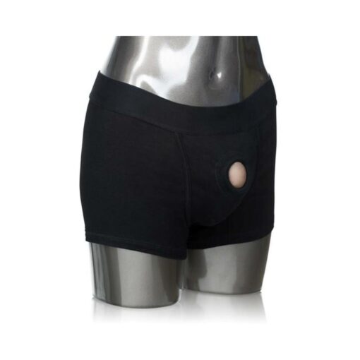 Packer Gear Black Boxer Harness M/L