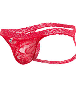 Lace Jockstrap Red S/M