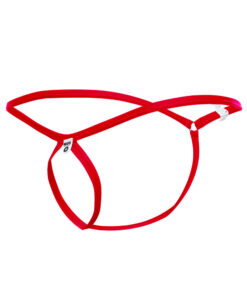 Tear Drop Thong Red S/M