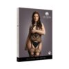 Shots Le Desir Suspender Bodystocking Black Osx