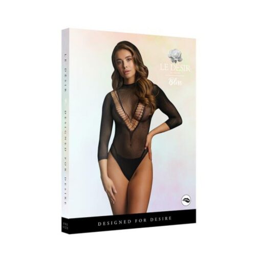Shots Le Desir Short Sleeve Teddy Black O/s