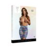 Shots Le Desir High-waist Fishnet Skirt & Dazzling Sticker O/s