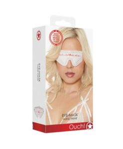 Alternative view of Ouch Eye Mask Nurse Theme White