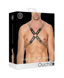 Alternative view of Ouch Harness Men Chain Chain OS
