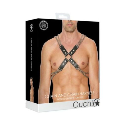 Ouch Harness Men Chain Chain OS - Image 2