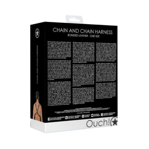 Ouch Harness Men Chain Chain OS - Image 3