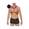 Ouch Harness Men Scott Red S/M