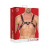 Ouch Chest Bulldog Harness - L/XL - Red