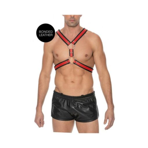 Ouch Harness Men Scott Red L/XL