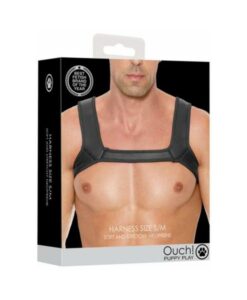 Alternative view of Ouch Neoprene Harness S/m Black