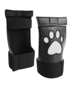 Ouch Neoprene Puppy Paw Gloves White