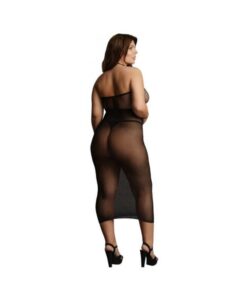Alternative view of Shots Le Desir High-neck Dress Black Qs