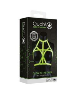 Ouch Bra Harness Gitd S/m