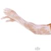 Seamless Opera  floral Net Gloves Os Wht