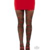 Spandex Dot Cherry Tights Os Blk