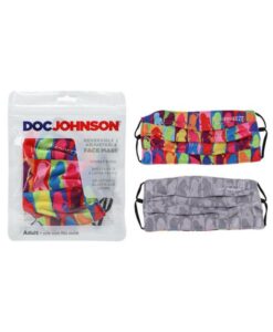 Dj Reversible & Adjustable Face Mask Main Squeeze Pattern