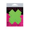 Pastease Basic Plus X Black Light Reactive - Neon Green O/s