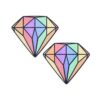 Pastease Gem: Pastel Rainbow Diamond Nipple Pasties