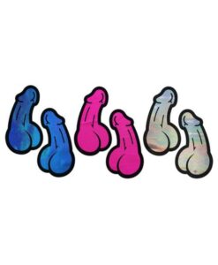 Pastease A Bag Of Dicks: 3-pack Of Penis Pasties For Nipples & Skin