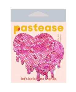 Pastease Pink Melty Heart Shattered Glass Disco Ball