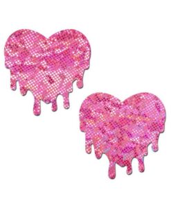 Alternative view of Pastease Pink Melty Heart Shattered Glass Disco Ball