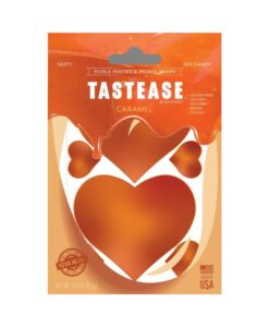 Tastease Caramel Edible Nipple Pasties & Pecker Wraps
