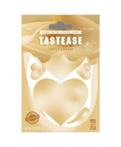 Tastease Sweet Cream Edible Nipple Pasties & Pecker Wraps