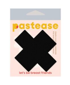Alternative view of Pastease Plus X Faux Latex Black Crosses