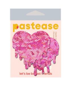 Alternative view of Pastease Faux Latex Baby Pink Melty Hearts