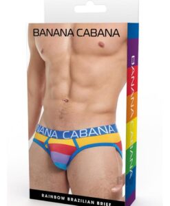 Banana Cabana Brief Sm/md Rainbow