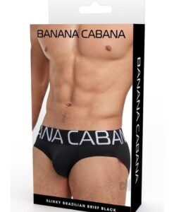 Banana Cabana Bikini L/xl Black