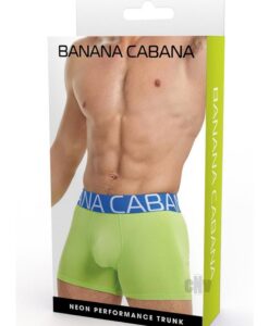 Banana Cabana Trunks Md/lg Green