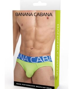 Banana Cabana Bikini L/xl Green