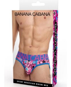Banana Cabana Eclips Bikini Sm/md Purple