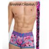 Banana Cabana Shorts Md/lg Purple