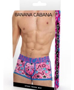 Banana Cabana Shorts Md/lg Purple