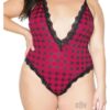 Teddy Plaid Pnk Xl