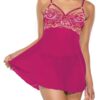 Babydoll Thong Pnk/rse Gld Lg