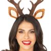 Fawn Ear Antler Headband Os Brown