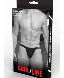 Goal Line Low Rise Jockstrap L/xl Blk
